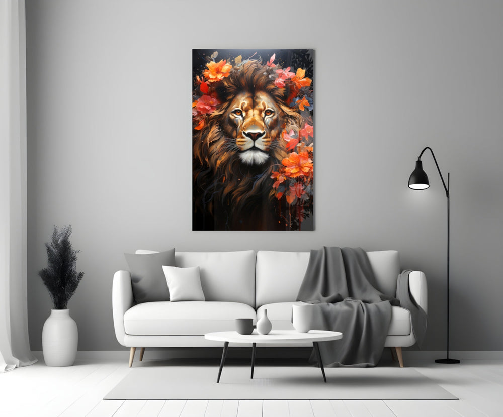 Aslan Cam Tablo || Tasarımcı Koleksiyonu