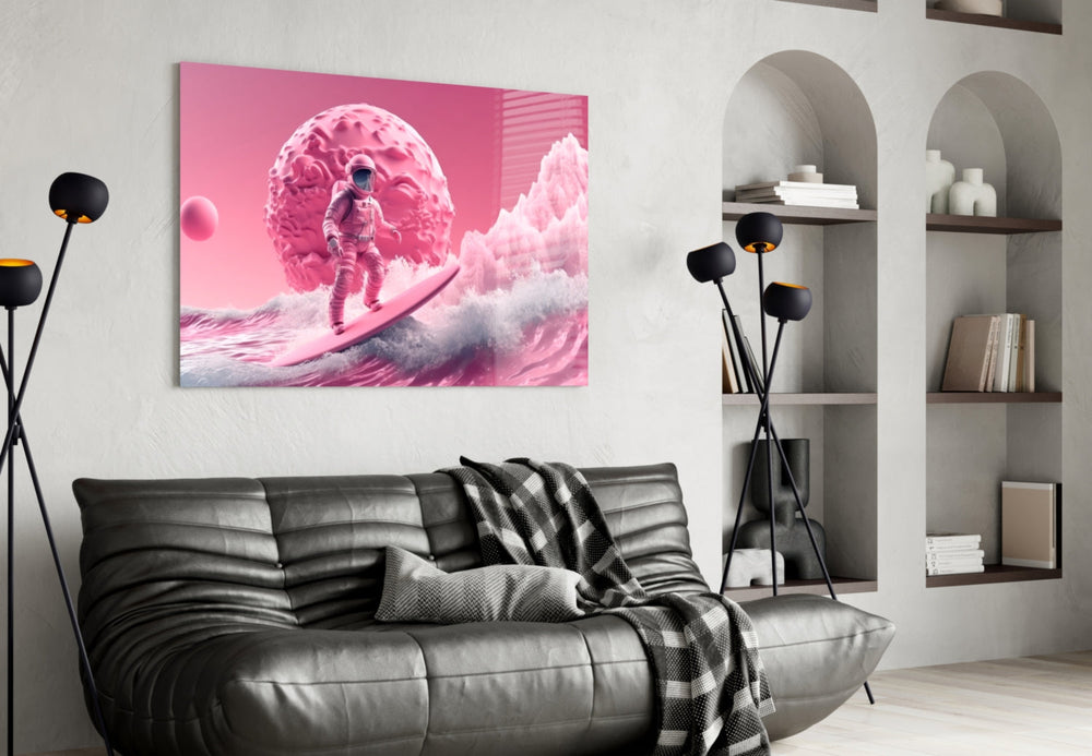 Pinky Space Cam Tablo || Tasarımcı Koleksiyonu