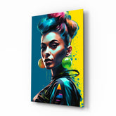 Küpeler Cam Tablo || Tasarımcı Koleksiyonu