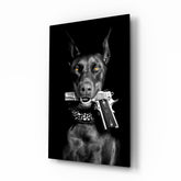 Av Köpeği Cam Tablo || Tasarımcı Koleksiyonu