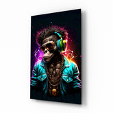 Müziği Hisset Cam Tablo || Tasarımcı Koleksiyonu