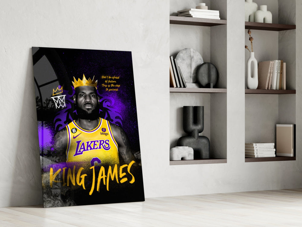 Kral James Cam Tablo || Tasarımcı Koleksiyonu