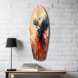 Amerikan Kartalı Cam Tablo.