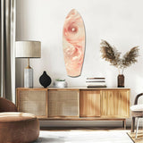 Pembe Girdap Cam Tablo.