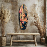 Modern Şehir Hayatı Cam Tablo.