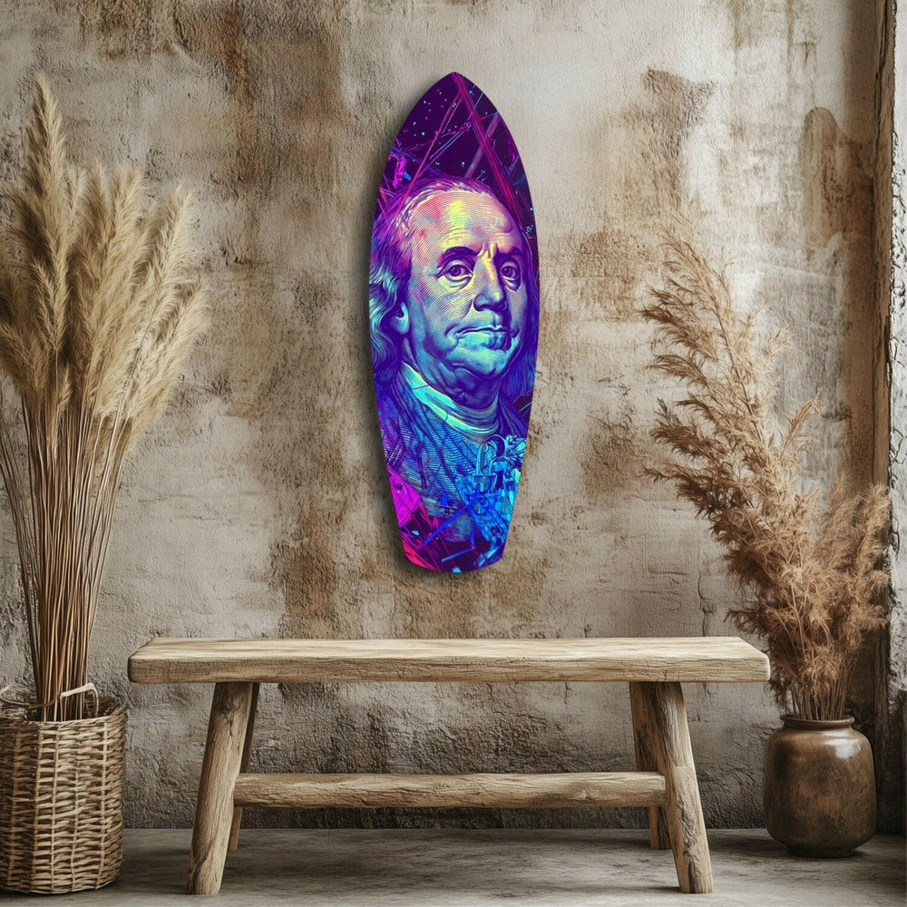 Zamansız Vizyon Cam Tablo.