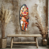 Marilyn Monroe En Parlak Yıldız Cam Tablo.