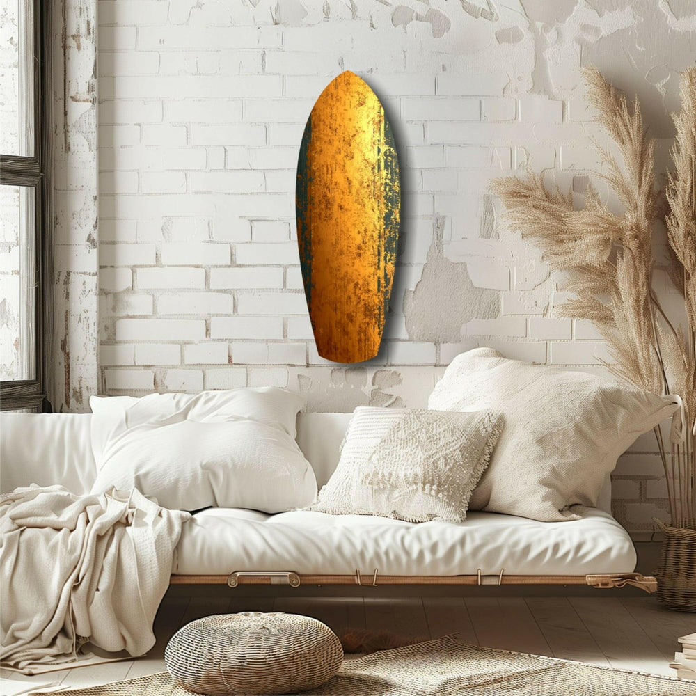 Altın Desen Cam Tablo.