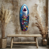 Yırtıcının Altında Cam Tablo.