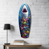 Yırtıcının Altında Cam Tablo.