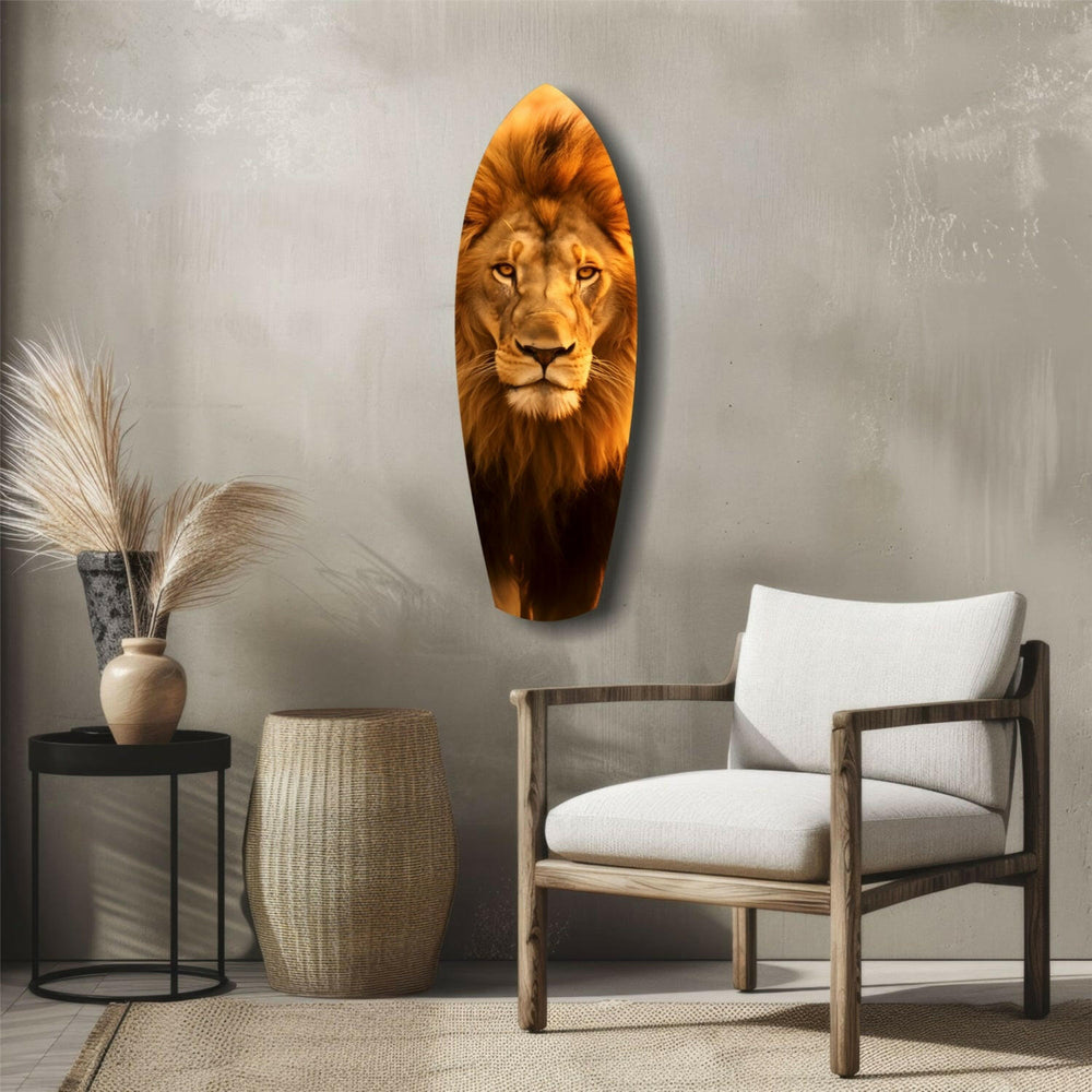 Bay Aslan Cam Tablo.