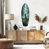 Ormandaki Işın Kılıcı Cam Tablo.