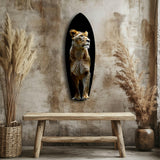 Dişi Aslan Cam Tablo.