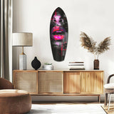 Renkli Dudaklar V16 Cam Tablo.