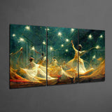 Yıldızların Altında Mega Cam Tablo.