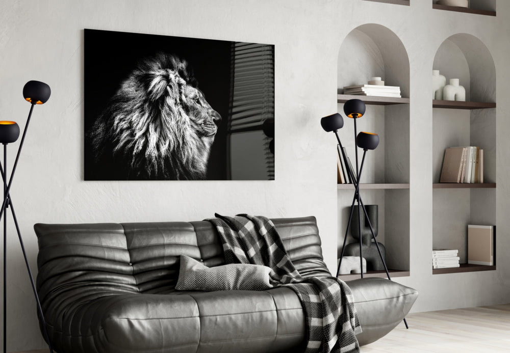 Aslan Cam Tablo