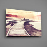 Sisteki Rıhtım Cam Tablo