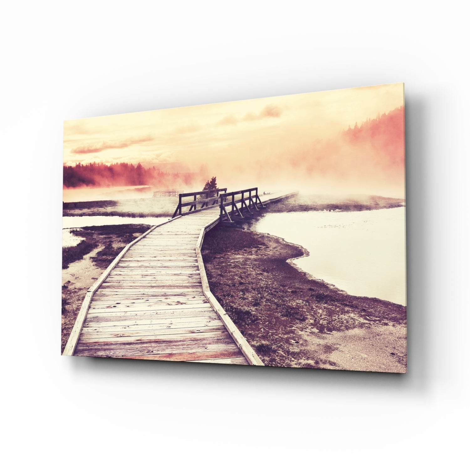 Sisteki Rıhtım Cam Tablo