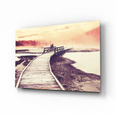 Sisteki Rıhtım Cam Tablo