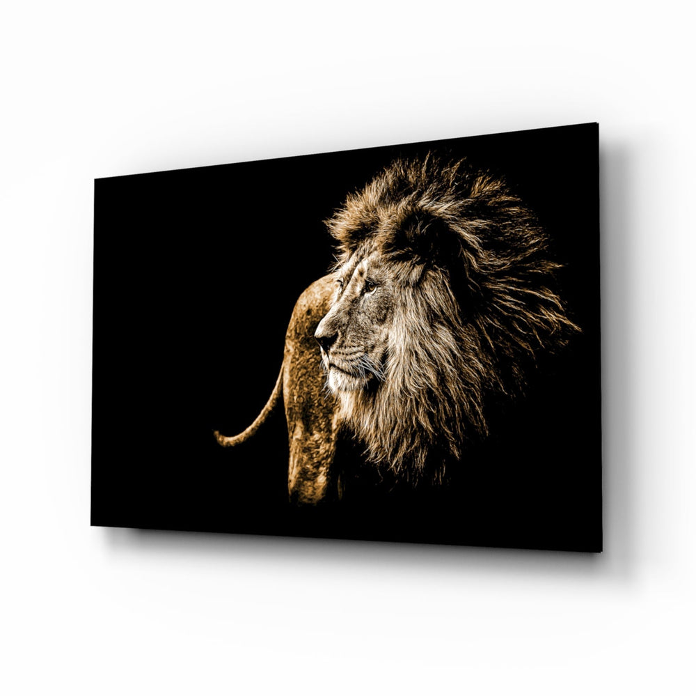 Aslan Cam Tablo