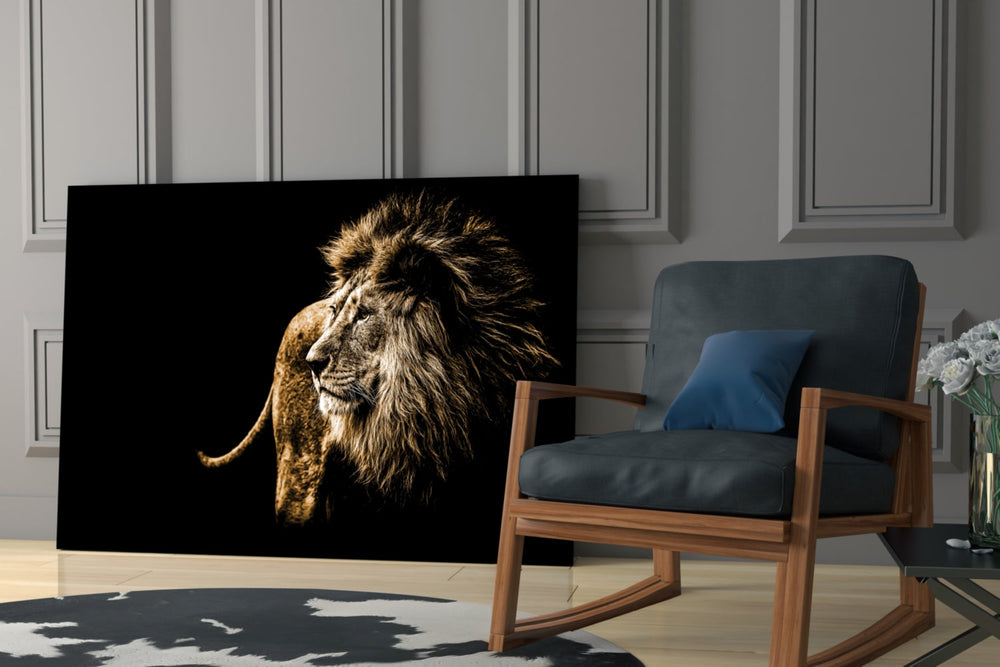 Aslan Cam Tablo