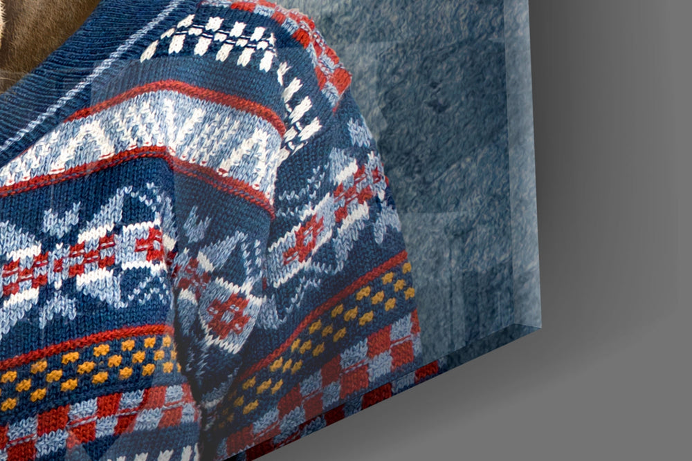 Geyik Başı Cam Tablo
