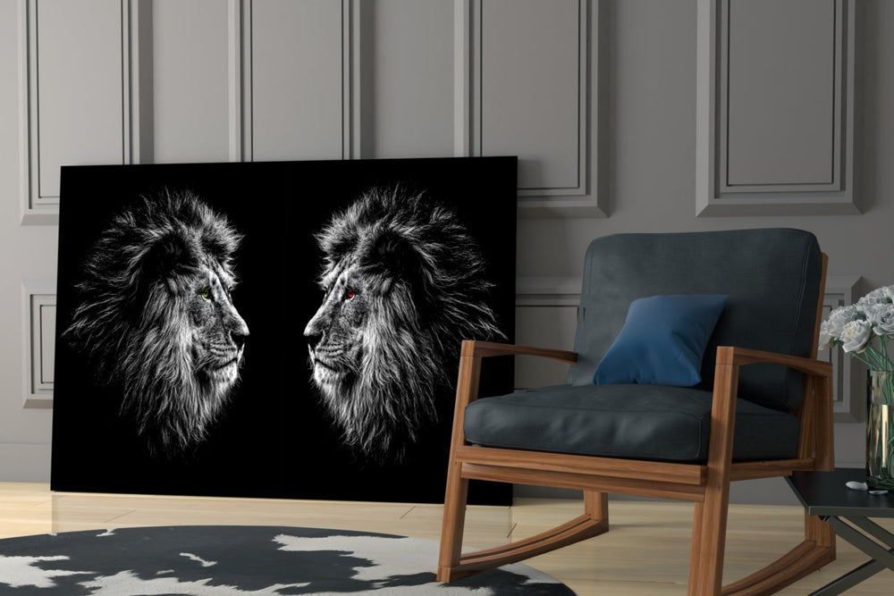 Aslan Cam Tablo