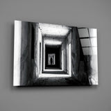 Karanlıktaki Gölge Cam Tablo