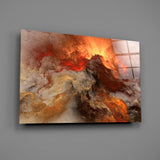 Kızıl Kıyamet Cam Tablo