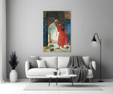 Kaplumbağa Eğitmeni Cam Tablo