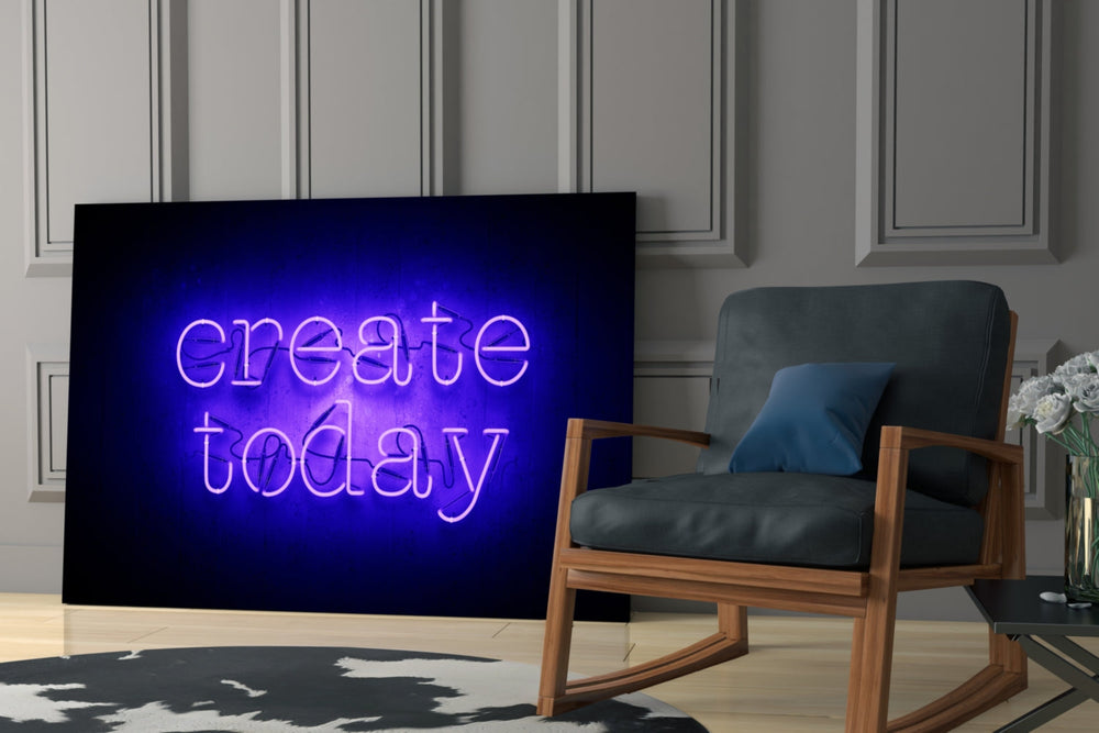 "Create Today" Cam Tablo