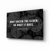 Ünlü Sözler Cam Tablo