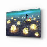 Ay Toplayıcısı Cam Tablo