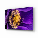 Sarı Çiçek Cam Tablo