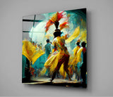 Festival Glass Wall Art || Designers Collection.