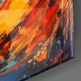 Uzay Sıçraması Cam Tablo.