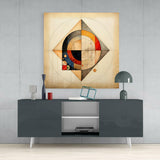 Şekiller Cam Tablo.