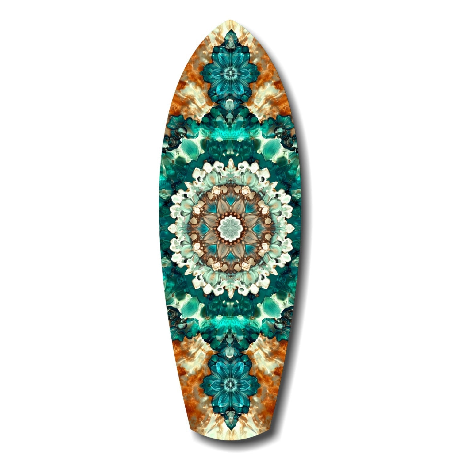 Zümrüt Düşler Cam Tablo.