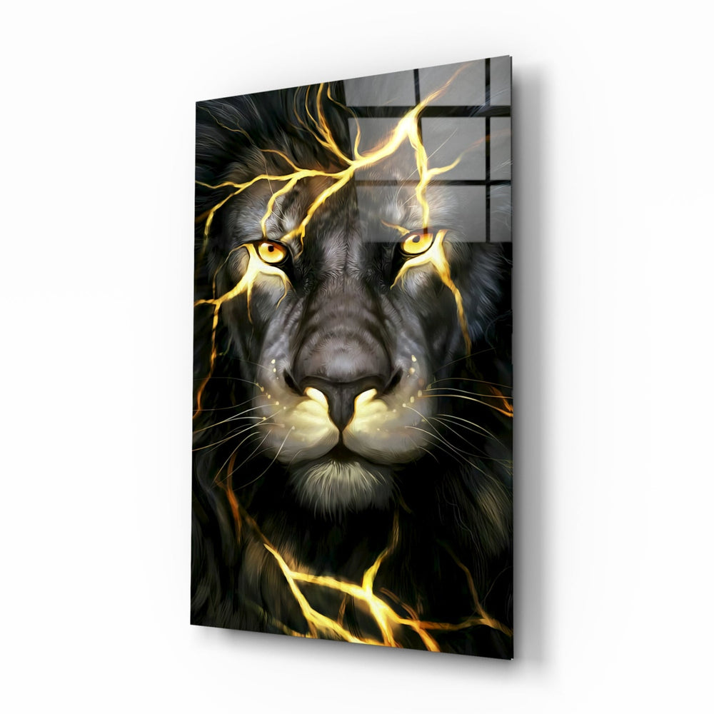Aslan Cam Tablo