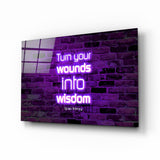 Oprah'ın Sözleri Cam Tablo