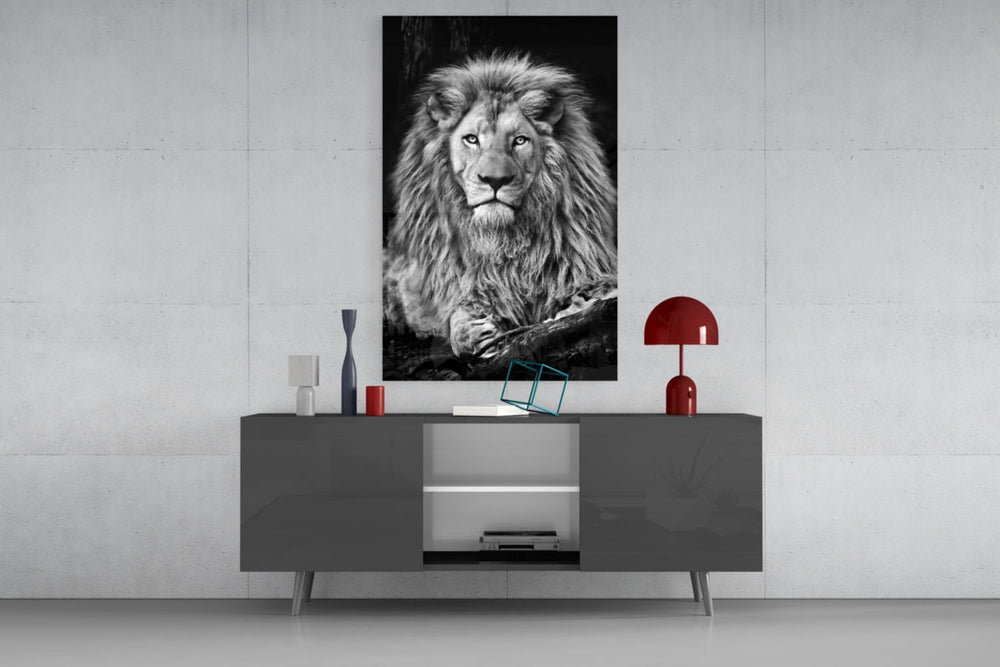 Aslan Cam Tablo