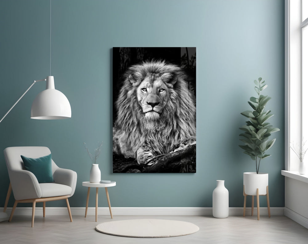Aslan Cam Tablo