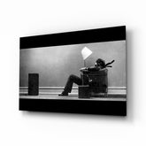 Uçup Gitti Cam Tablo