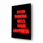 İyice düşünmek Cam Tablo