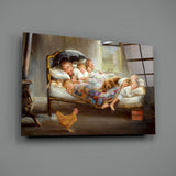 Mutluluğun Resmi Cam Tablo