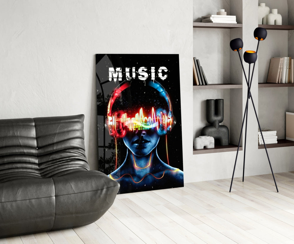Müzik Cam Tablo
