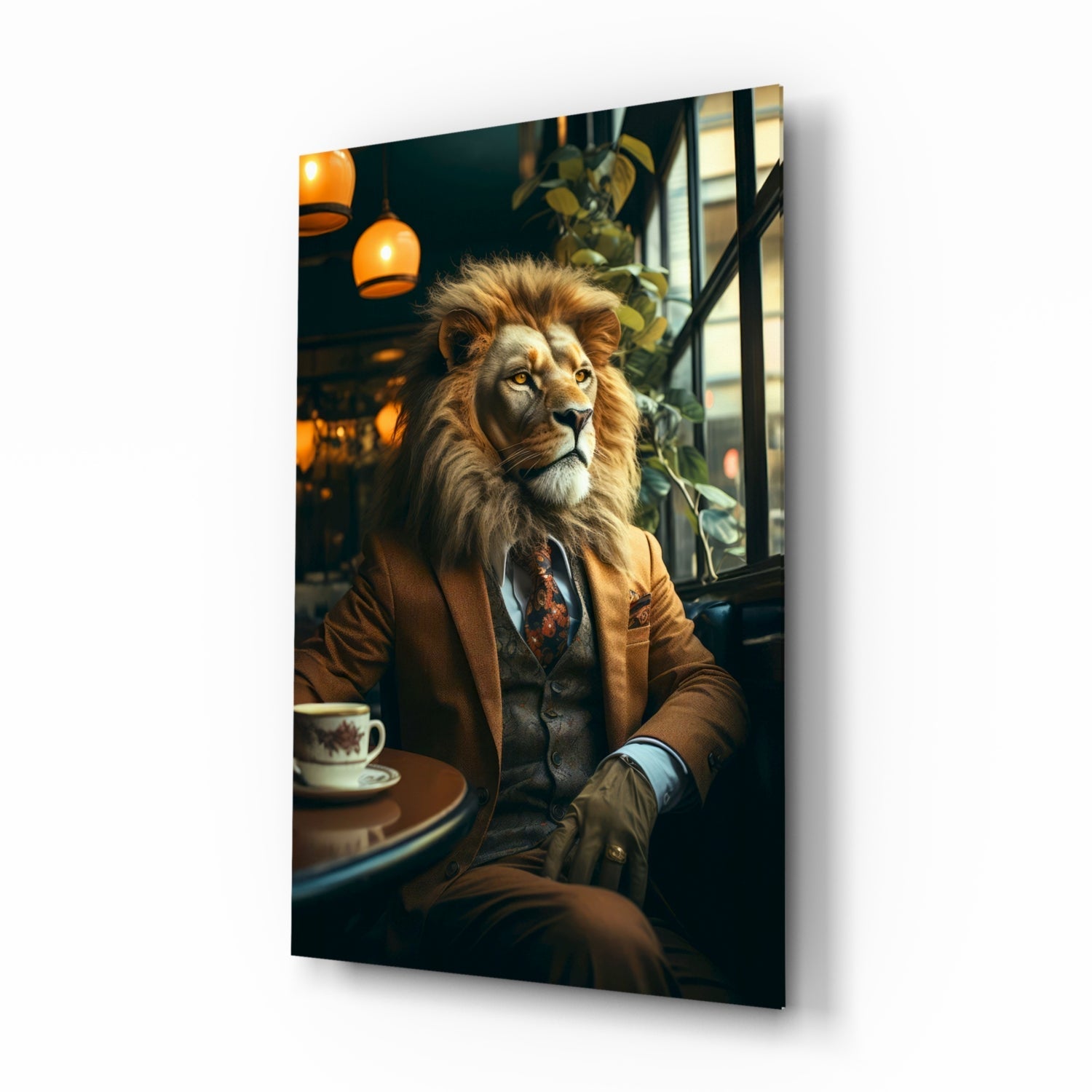 Aslan Beyefendi Cam Tablo