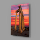 Apollon Tapınağı Cam Tablo