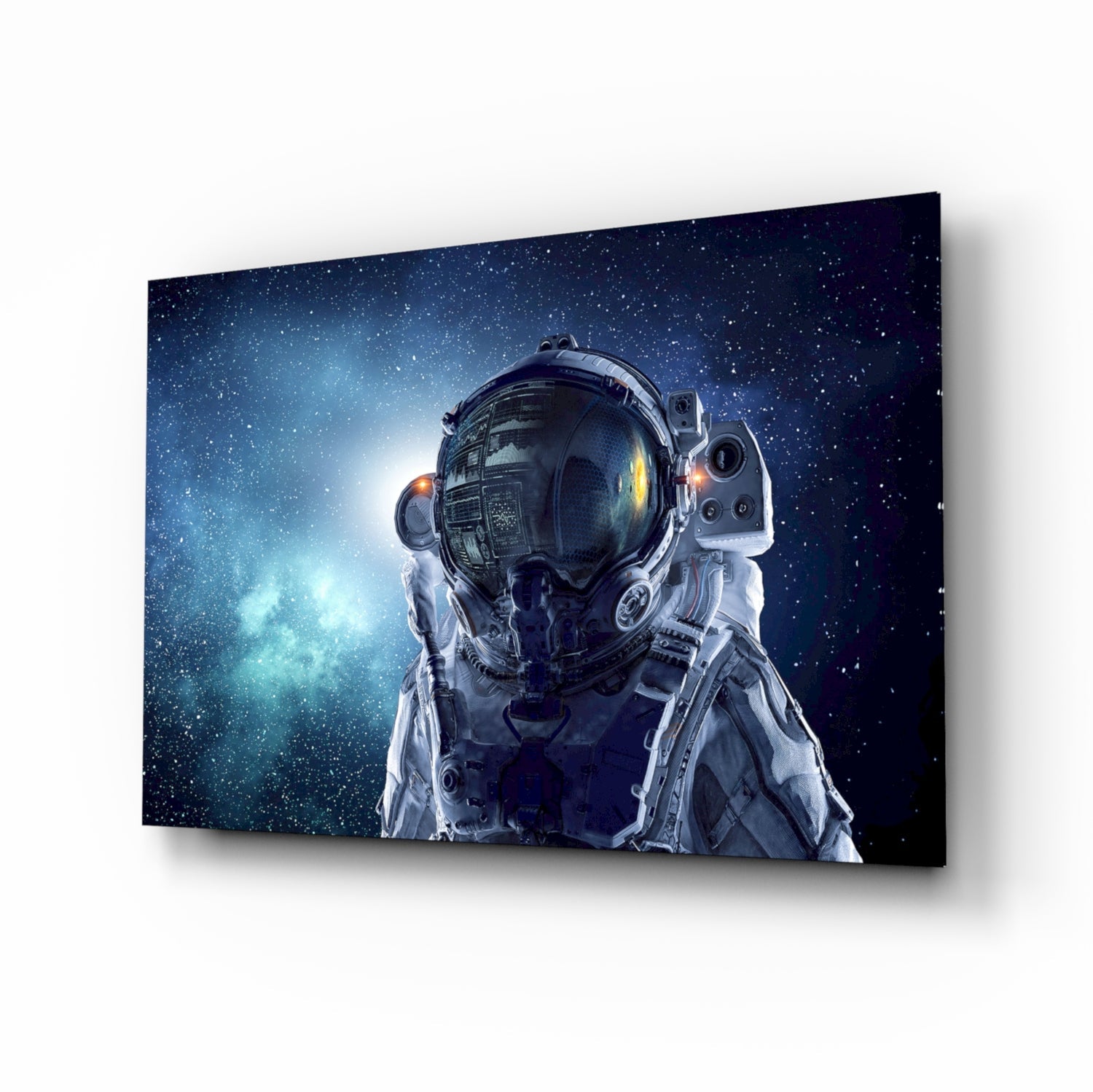 Uzayda Astronot Cam Tablo