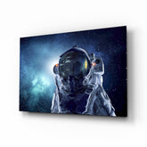 Uzayda Astronot Cam Tablo